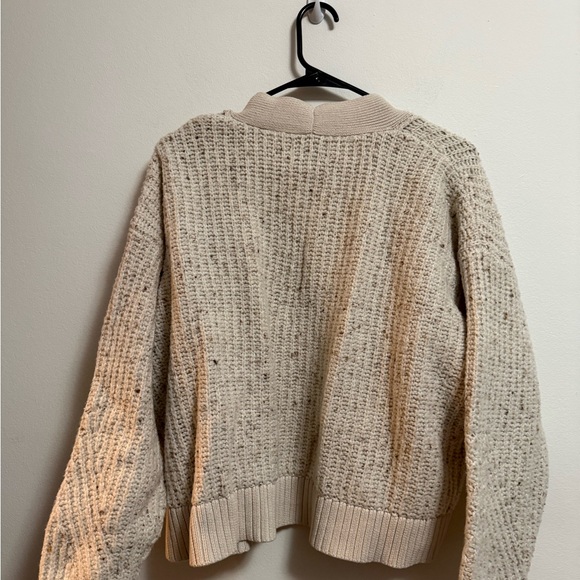 Old Navy - Cozy Beige Cardigan‎ Sweater - Size Large - Picture 5 of 5